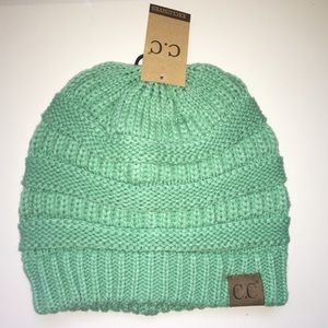 Sage C.C Beanie 💚👒❇️